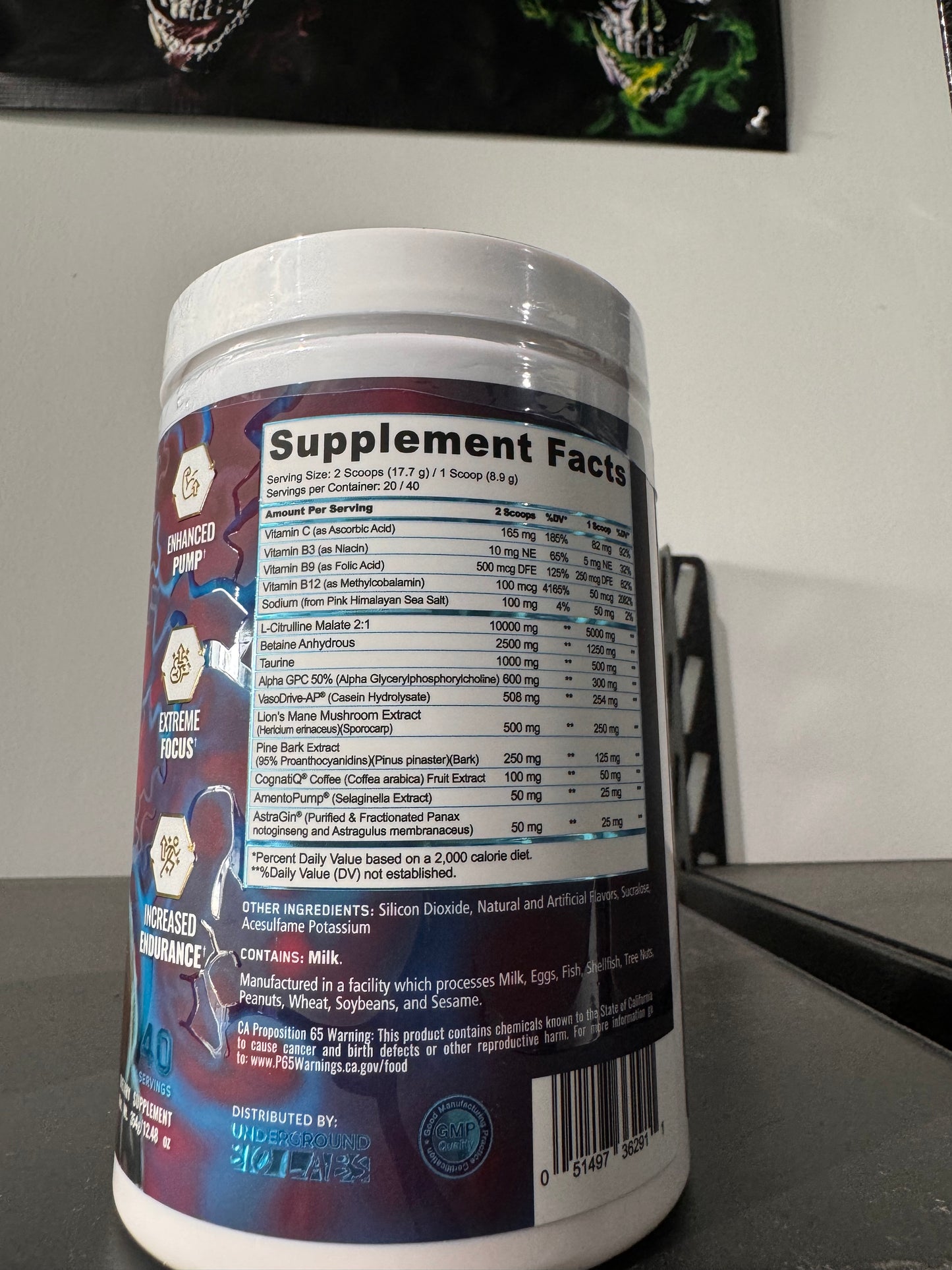 PUMP Panda supps